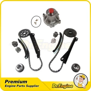 Timing Chain Kit Water Pump Fit 97-02 Ford E150 E250 E350 Econoline F150 5.4L - Picture 1 of 10
