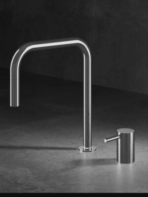 Grifo MGS F2SQE-M Milan ACERO INOXIDABLE MATE ¡Nuevo en Caja! Foto 1 de 4