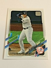 2021 Topps Baseball Base Card #117 - Gio Urshela - New York Yankees