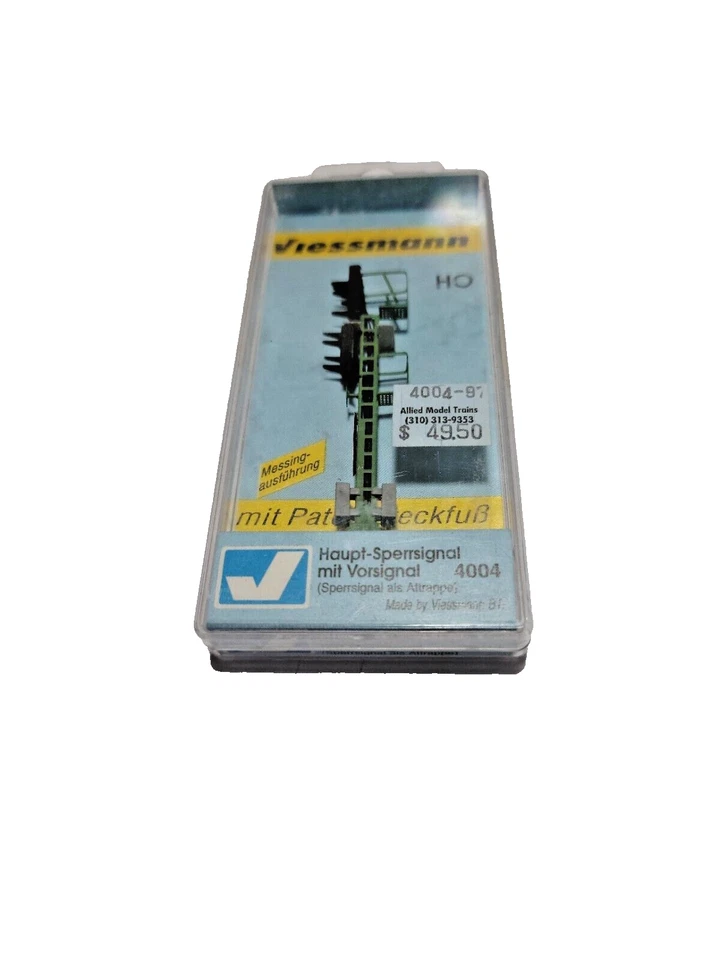 Viessmann HO 4004 entry with distant signal 8 LED's - Image 1 of 1