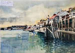 Matt Bruce (1915-2000),  "Littlehampton", Watercolour - Picture 1 of 1