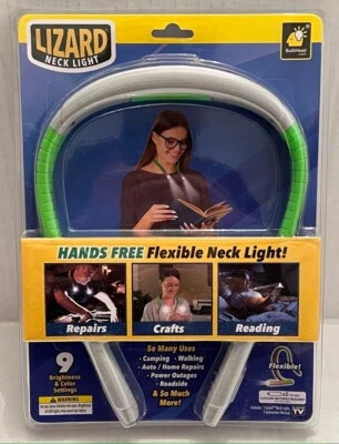 Lizard Neck Light AS SEEN ON TV Hands Free Flexible Neck Light! NEW - Image 1 of 3