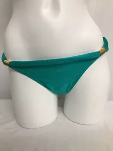 VIX SOLID BIA TUBE FULL BANDED BIKINI SWIM BOTTOMS GREEN MEDIUM NEW! $97 - Picture 1 of 4