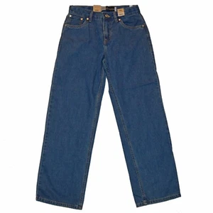 Levi's Boys Blue Denim Silvertab Stay Loose Jeans 20 (30x32) NWT - Picture 1 of 2