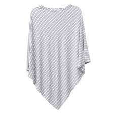NUOBESTY Baby Nursing Cover Nursing Poncho Striped Triangle Breastfeeding Sca...