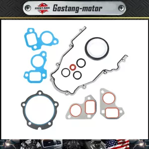 Juego de juntas de cubierta de distribución delantera para GM Chevy LS Vortec 4.8 5.3 5.7 6 LS1 LS2 LS3 - Imagen 1 de 10
