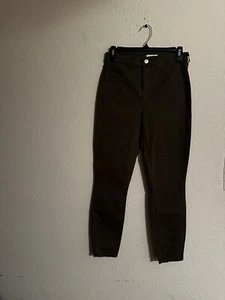 NEW! $235 L'AGENCE MARGOT HIGH RISE SKINNY LEG JEANS OLIVE NIGHT SZ 26 - Picture 1 of 8