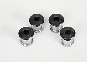 Shimano Bike Crankset Crank Bolt Deore Black 4 Bolt - Picture 1 of 3