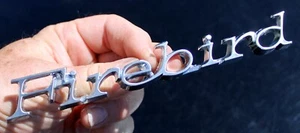 OEM 1971-1981 Pontiac Firebird Chrome Front Fender Emblem #486904 - Picture 1 of 23