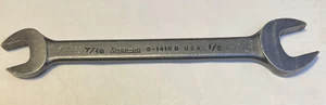 Snap-on 7/16" x 1/2" S-1416B Black Industrial Finish Open-end Wrench - Picture 1 of 2