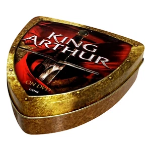 King Arthur Movie Promotional 4 Coasters Collectible Set with Tin Box - Picture 1 of 8