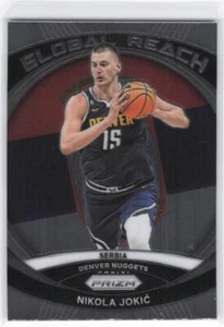 2023-24 Panini Prizm Nikola Jokic #3 Global Reach - Picture 1 of 2