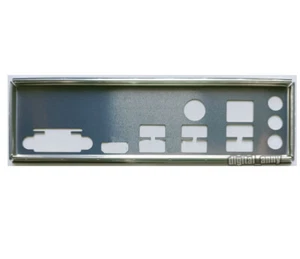 OEM I/O Shield For MSI H410M-A PRO Motherboard Backplate IO - Bild 1 von 1