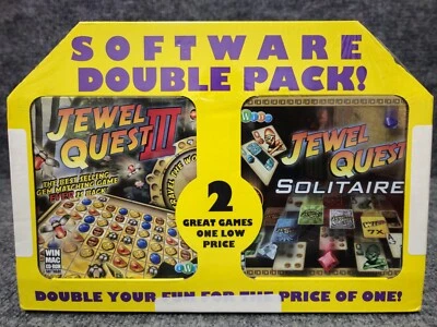Software Double Pack JEWEL QUEST III & JEWEL QUEST SOLITAIRE CD Rom - Image 1 of 4