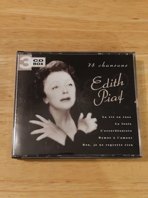 75 Chansons by Édith Piaf (CD, May-2001, Disky) 3-Disc Import Good  - Image 1 of 4