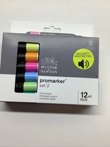 Winsor Newton Promarker 12 Set 2 - Picture 1 of 5