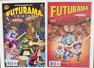 Bongo Comics Futurama - Ediciones Directas 2011 - #58 #59 Alto Grado - Imagen 1 de 3