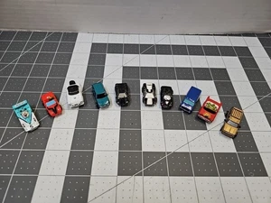 Vintage Micro Machine Cars Lot Of 10 50s Sport Race Van Blazer Jeep Cars - Picture 1 of 10