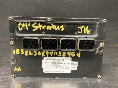 Dodge Stratus 2004 módulo de control electrónico PCM ECM ECU 2,4 AT Foto 1 de 4