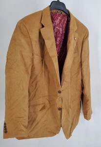 Nautica Blazer Herren 44 L Sport Mantel Wildleder Optik Zwei Knopf Polyester Jacke - Bild 1 von 15