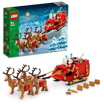 LEGO Trineo de Papá Noel Juguete Regalo de Cumpleaños Bloques de Construcción Decoración para Niños y Foto 1 de 4