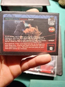 WWE: Asian Mist (Throwback) (SS3) for Tajiri [Mint/NM] Raw Deal Wrestling WWF - Picture 1 of 2