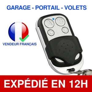 Télécommande Universelle 433Mhz Copieuse de Signal Pour Portail Porte de Garage - Foto 1 di 12