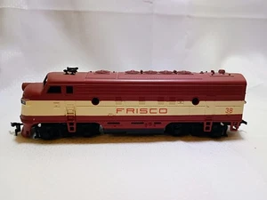 HO Scale Athearn NON-POWERED FRISCO F7A Shell - Classic Era Trail Unit #38 - Picture 1 of 5