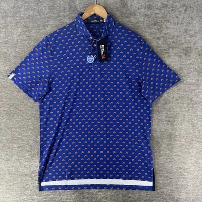 RLX Ralph Lauren Wicking Performance Polo Shirt Men’s Medium Floral $98.50 NWT - image 1 of 4