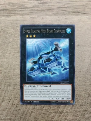Yu-Gi-Oh! TCG x1 Super Quantal Mech Beast Grampulse WIRA-EN034 1st Ed NM - Image 1 of 2