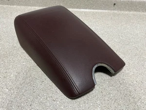 2010-2013 Infiniti G37 EX35 Center Console Chestnut Leather Armrest Lid OEM - Picture 1 of 3