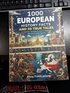 1000 European History Facts and 50 True Tales Paperback Book Very Good Condition - Bild 1 von 6