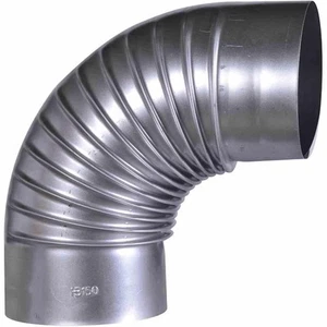 FireFix Bogenknie FAL Ø 150 mm 90 Grad - Foto 1 di 2