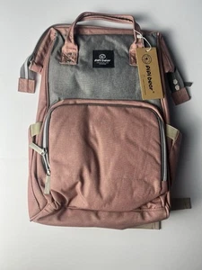 Pipi Bear Diaper Bag Travel Backpack, Large Baby For Mom And Dad, Multifunction - Picture 1 of 15