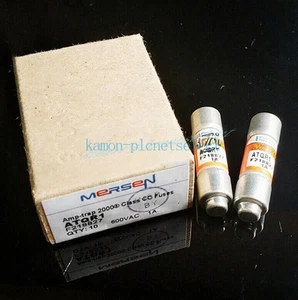 10 PIEZAS NUEVO Ferraz Shawmut ATQR1 ATQR-1 1A 600V TIME DELAY Fusible ATQR 1 - Imagen 1 de 6
