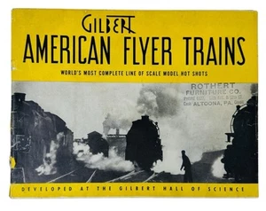 GILBERT AMERICAN FLYER TRAIN KATALOG, 1940, NY WORLD’S FAIR EDITION - Bild 1 von 9
