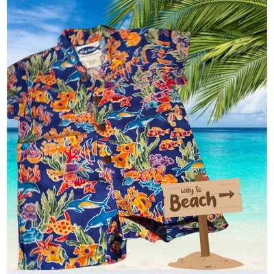 Camisa bebê havaiana macacão oceano por batata doce peixe praia 3 meses - Imagem 1 de 4