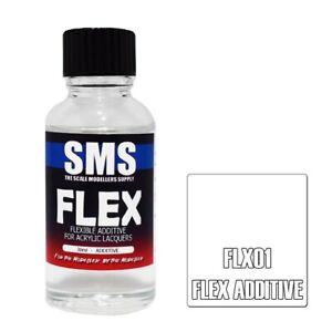 SMS FLX01 Flex 30ml - Flexible Additive Plastic Model Hobby Paint Airbrushing