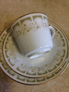 NORITAKE "SONIA" TRIO -- CUP -SAUCER, BREAD & BUTTER PLATE - Picture 1 of 1