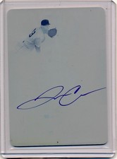2013 Leaf Trinity Jonathon Crawford Auto Cyan Patch Printing Plate #1/1
