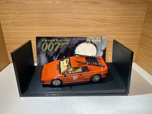 AUTOART 1:18 JAMES BOND LOTUS ESPRIT TURBO "FOR YOUR EYES ONLY” MET RED 70060 - Picture 1 of 19