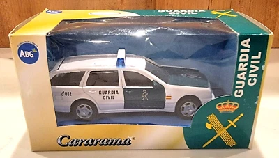 Cararama Guardia Civil Estación Vagón CAR -- Nuevo en Caja -- Diecast Policía Policía Foto 1 de 4