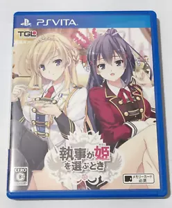 Shitsuji ga Aruji o Erabu Toki PS Vita Japan Import USED PlayStation PSV 執事が姫を選ぶ - Picture 1 of 6