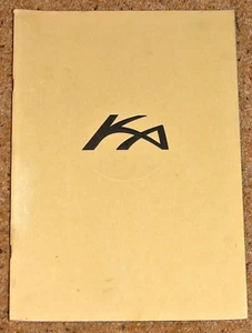 1996 FORD KA Launch Sales Brochure - Ka Ka2 Colours Textured Outer Cover - Picture 1 of 12