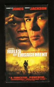 Rules of Engagement--Tommy Lee Jones--Samuel L Jackson--Guy Pearce--VHS Video - Picture 1 of 2