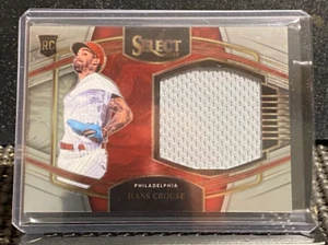 Hans Crouse 2022 Select Horizontal Rookie Jumbo Swatch - Phillies - Picture 1 of 2