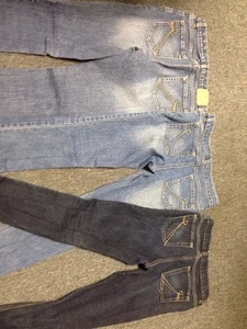 Place Jeans 2 Pair Skinny Stretch Size 14 And Bootcut Stretch Girls - Picture 1 of 12