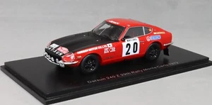 Spark Datsun 240Z Monte Carlo Rally 1972 Tony Fall & Mike Wood S6284 1/43 NEW - Picture 1 of 3