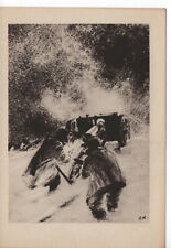1943 Soviet USSR World War 11 Military Original Black and White Postcard