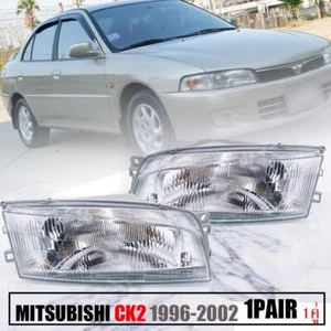 Head Light Front Lamp Pair LH RH For Mitsubishi Lancer CK2 1996-1997 Sedan - Picture 1 of 7